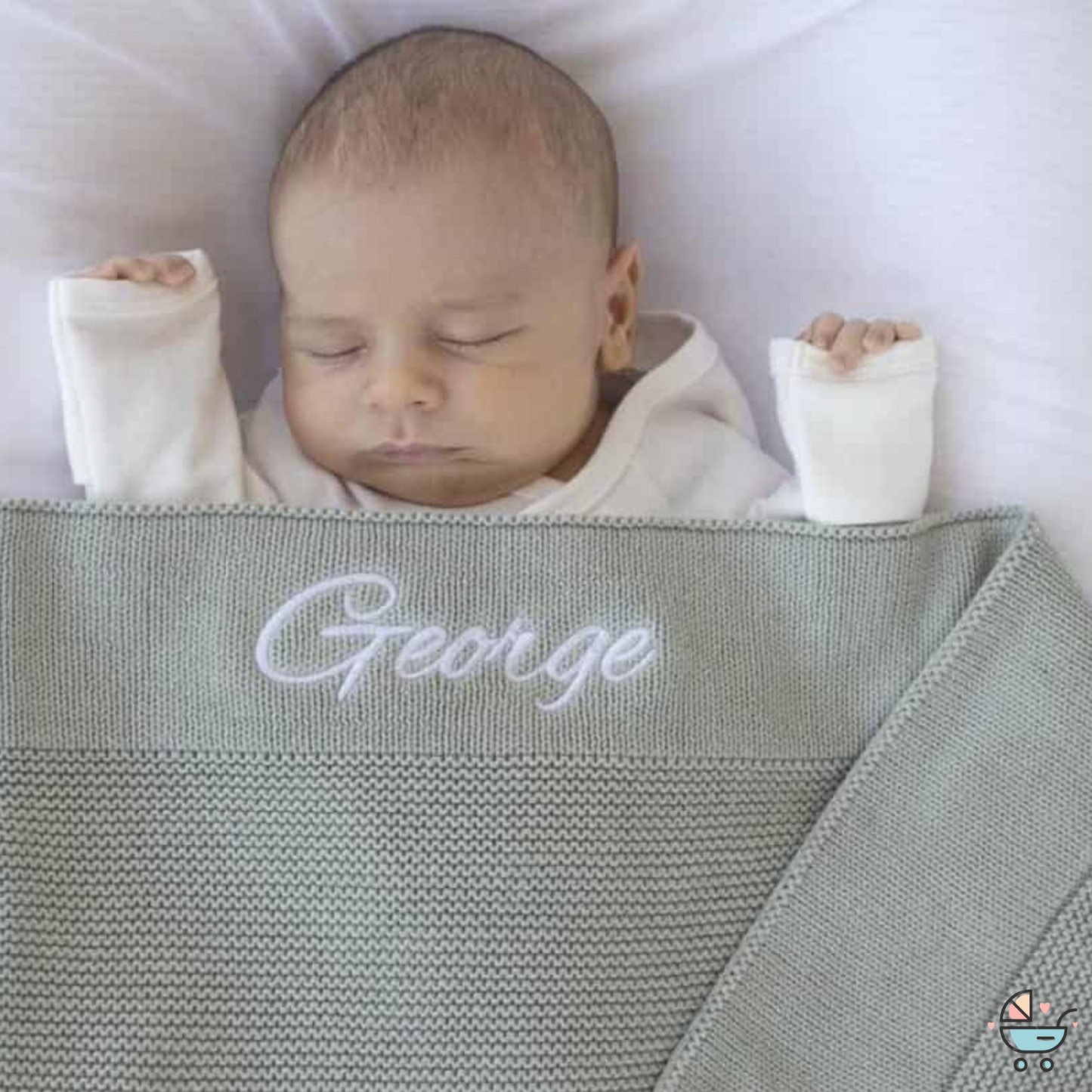 Couverture Douceur Bébé Personnalisée