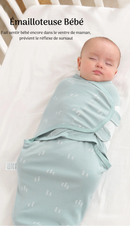 3 Cocons d’Émmaillotage Bébé – 100 % Coton Doux