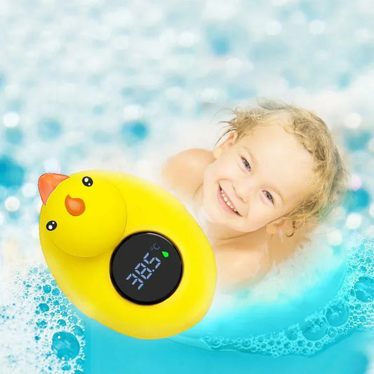 Thermomètre de Bain Bébé – Petit Canard Jaune Flottant
