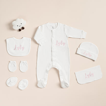 Coffret de Naissance Personnalisé – Idéal pour la Sortie d’Hôpital